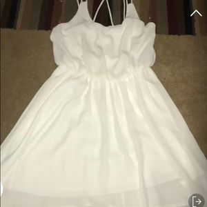 White boutique dress